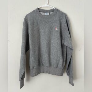 Champion Vintage 90’s Reverse Weave Cotton Men’s Gray Crewneck Sweatshirt Sz S